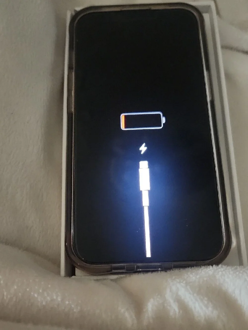 Apple iPhone 14 Plus Black with Green & Purple Display Works Great With Wifi